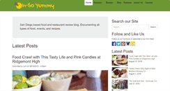 Desktop Screenshot of oh-soyummy.com